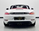 Porsche 718 Boxster S 2.5L A/T 2017 Porsche 718 Boxster S, Porsche Service History, Excellent Condition, GCC