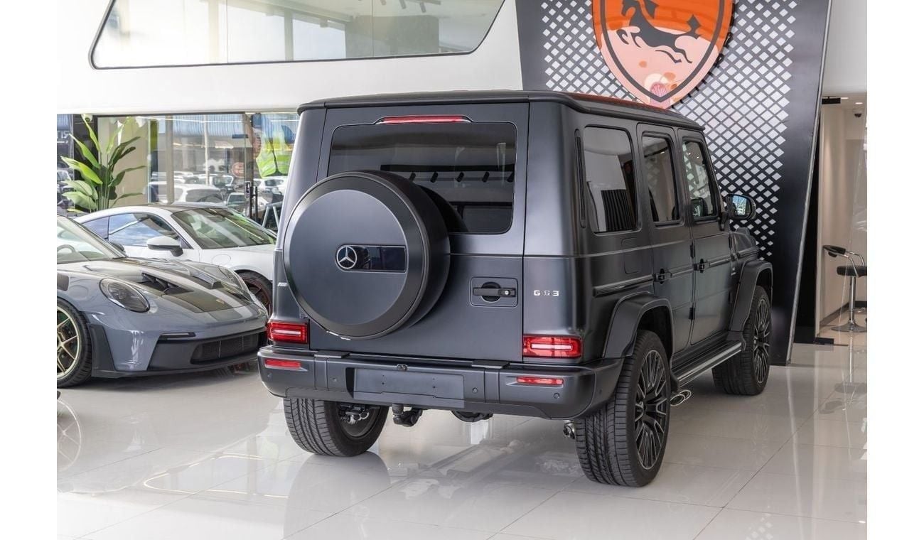 مرسيدس بنز G 63 AMG Mercedes-Benz G 63 AMG Fully Loaded - Diamond Seats - Carbon Fiber - 2025 FaceLift