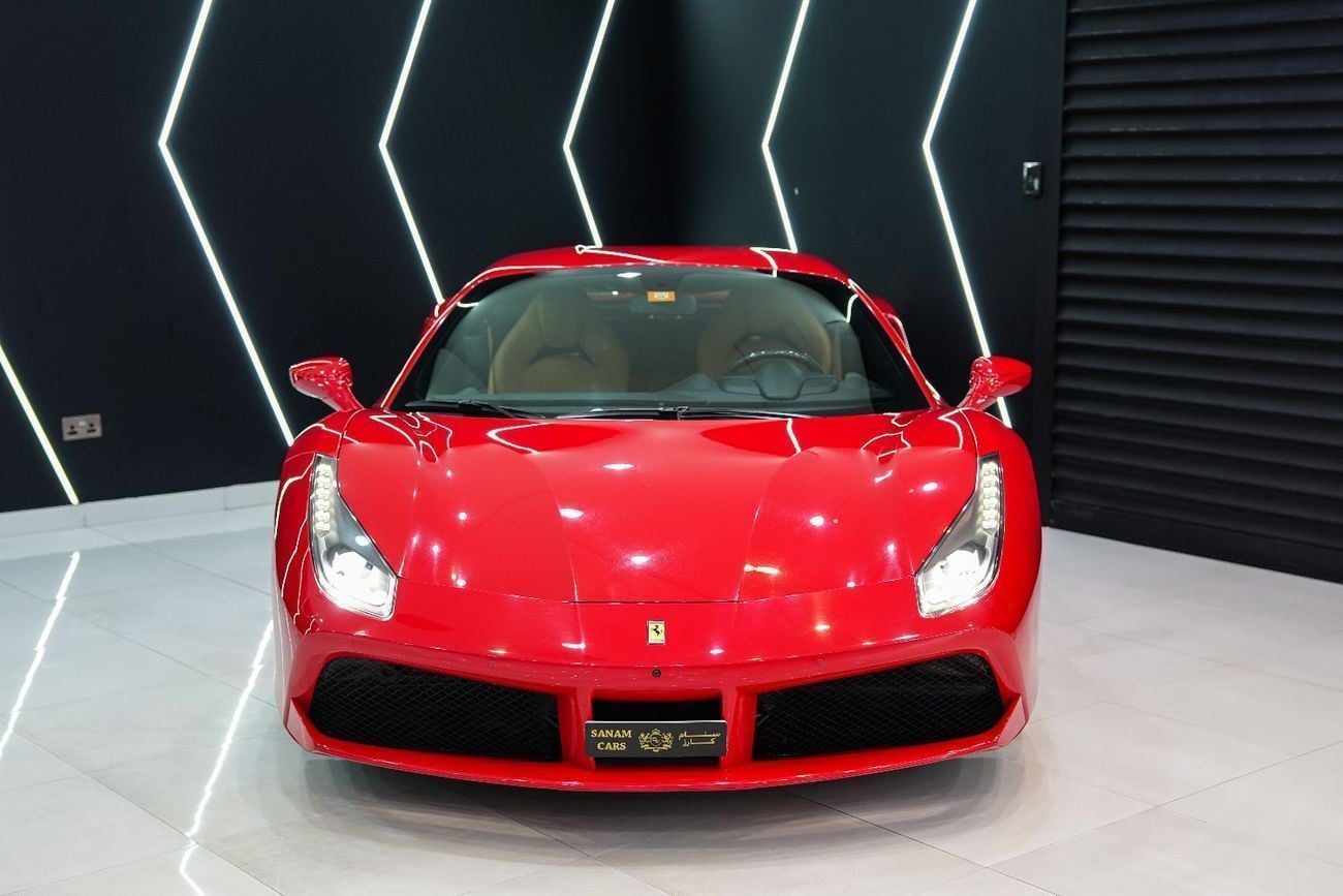Ferrari 488 Std 3.9L GTB, Very Low KM, Al Tayer Full Service History, GCC Spec!!