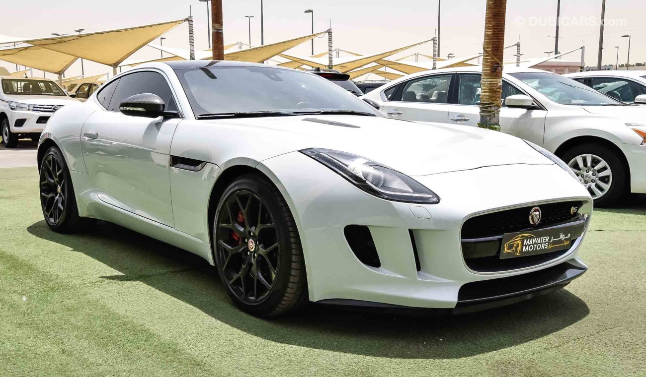 Jaguar F-Type S V6 SUPERCHARGED AGENCY WARRANTY FULL SERVICE HISTORY GCC