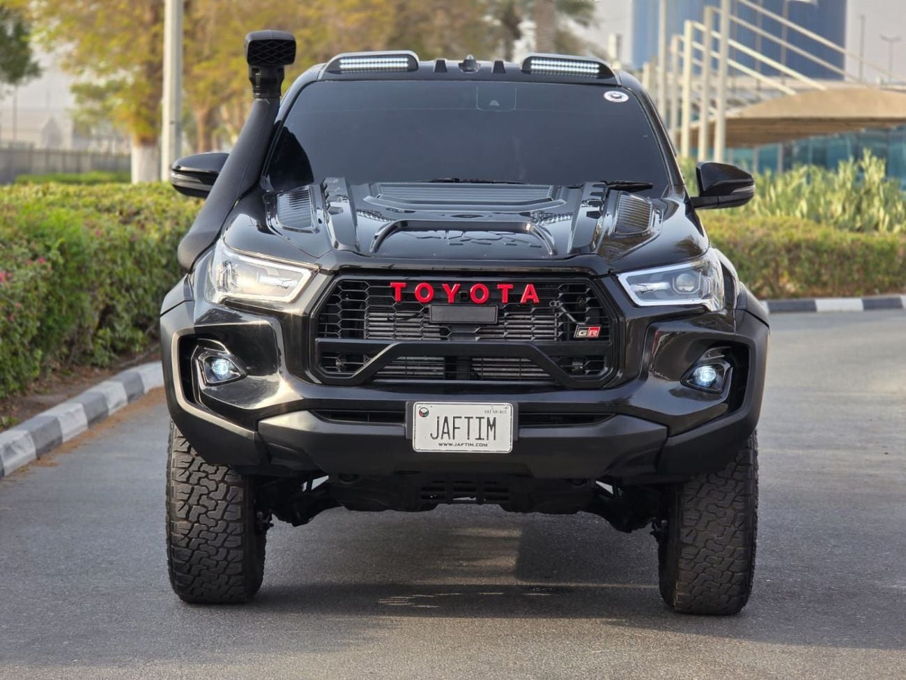 Toyota Hilux ADVENTURE 2024 | 2.8L DIESEL | AT | RHD | MODIFIED TO GR SPORTS | SPORTS BAR | ROOF MOUNTED LED LIGHTS | BONNE