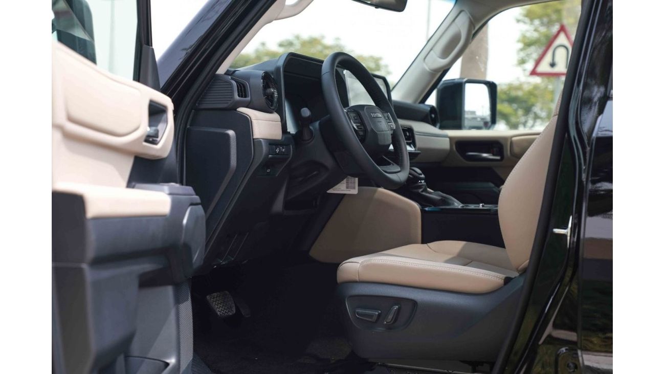 Toyota Prado 2024 Toyota Prado 2.4 TX - Black inside Beige | Export Only