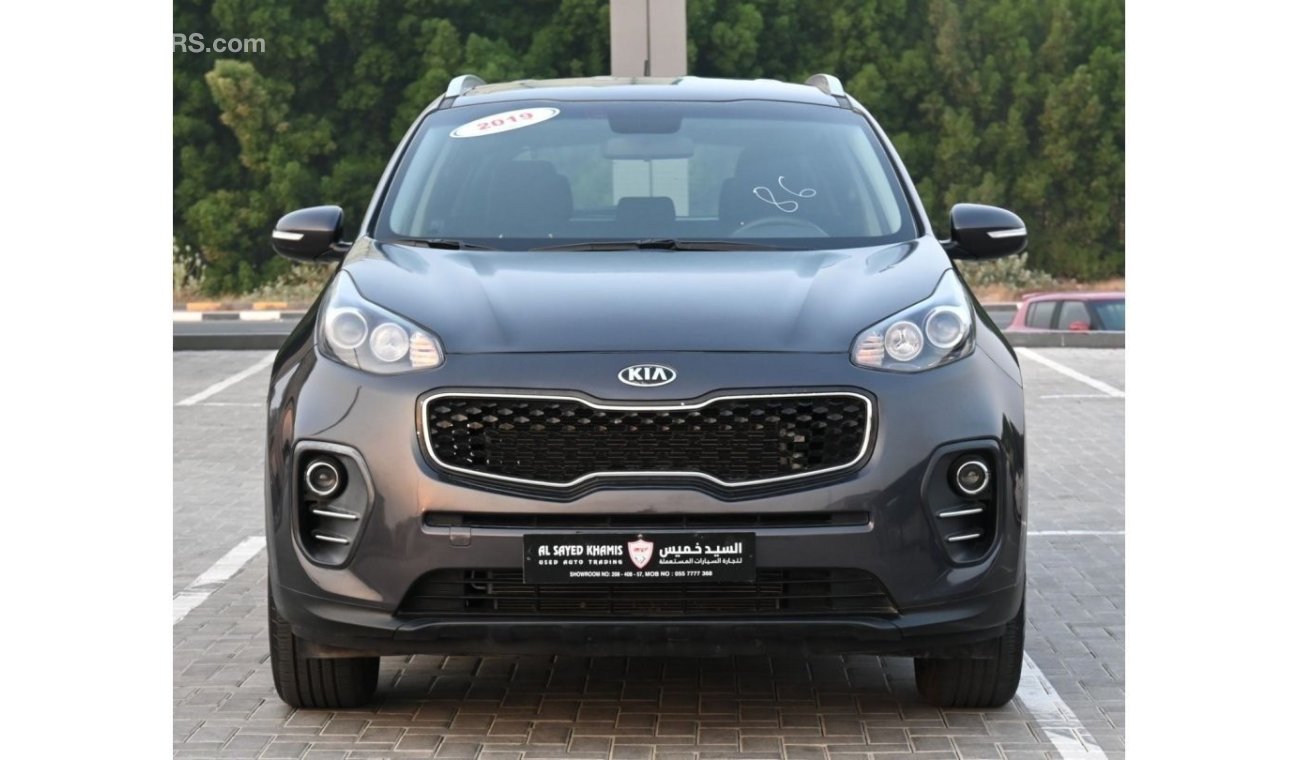 Kia Sportage GCC EXCELLENT CONDITION WITHOUT ACCIDENT 2019