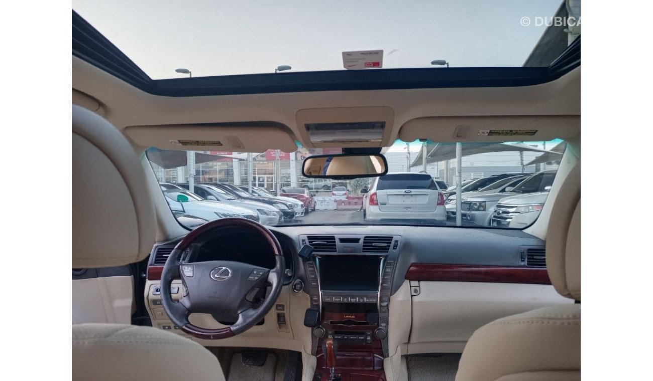 Lexus LS460 Imported 2008, number one, fingerprint, unlocked leather, sensors, alloy wheels, cruise control, rea