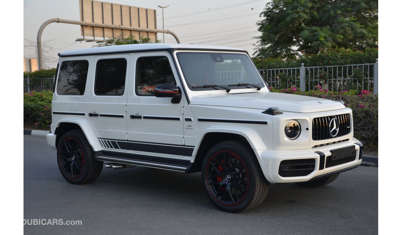 مرسيدس بنز G 63 AMG اديشن 1 (شاشات خلفيه) ضمان دولي 2سنه- السعر شامل الجمارك