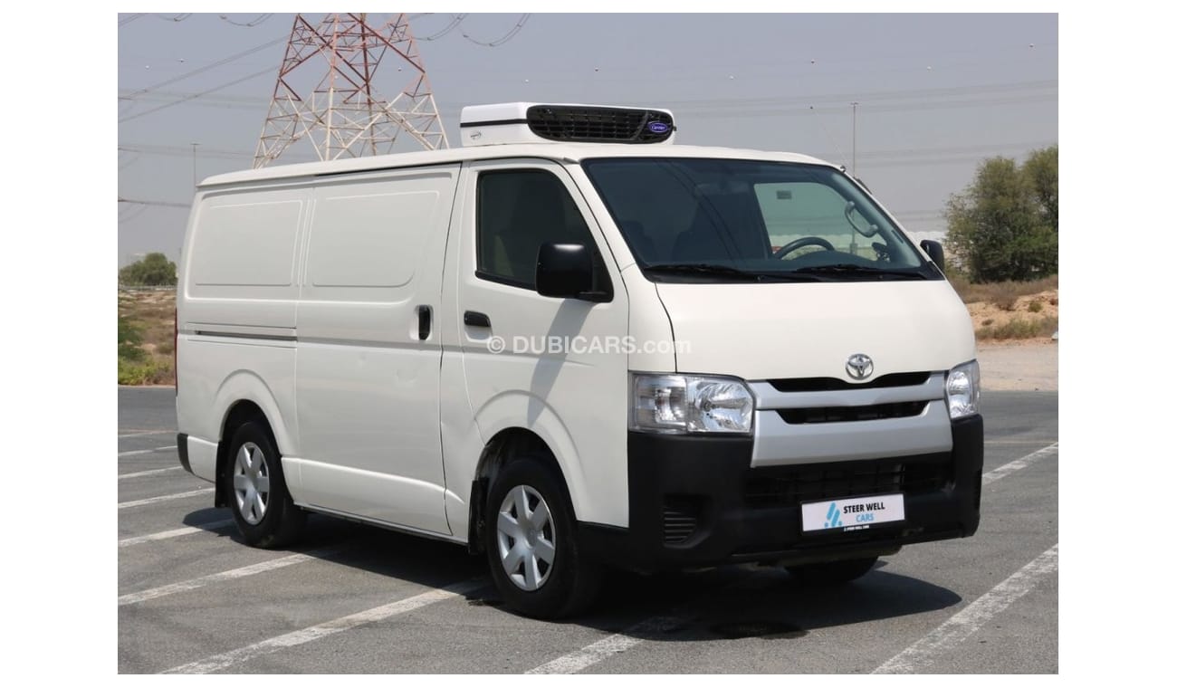 Toyota Hiace 2018 |  STANDARD ROOF CHILLER DELIVERY VAN WITH GCC SPECS AND EXCELLENT CONDITION