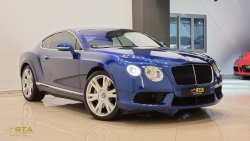 بنتلي كونتيننتال جي تي 2015 Bentley Continental GT, Full Service History, GCC