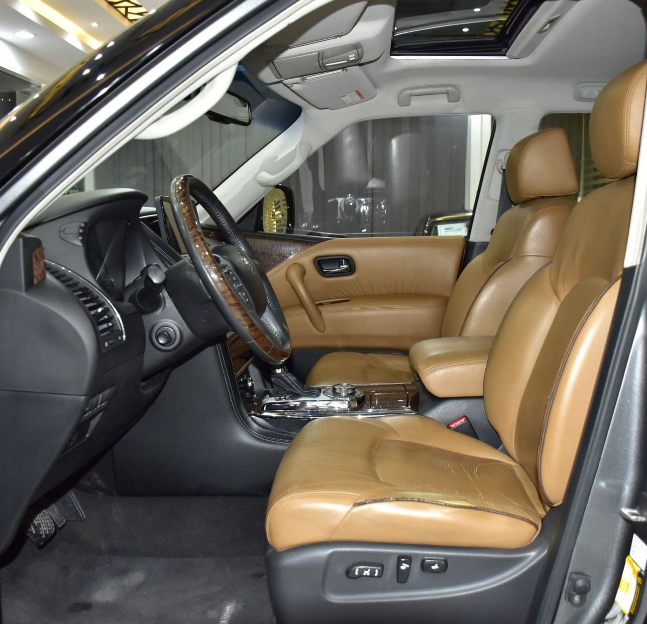 Nissan Patrol EXCELLENT DEAL for our Nissan Patrol ( 2014 Model ) in Grey Color GCC Specs