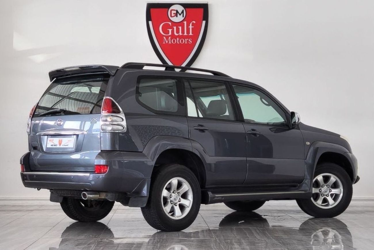 Toyota Prado VX LIMITED V6 4.0L-6CYL - FULL OPTION - ORIGINAL CONDITION - COMPLETE AGENCY MAINTAINED AL FUTTAIM