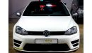 فولكس واجن جولف 2017 Volkswagen Golf R, VW Warranty, Full Service History, GCC