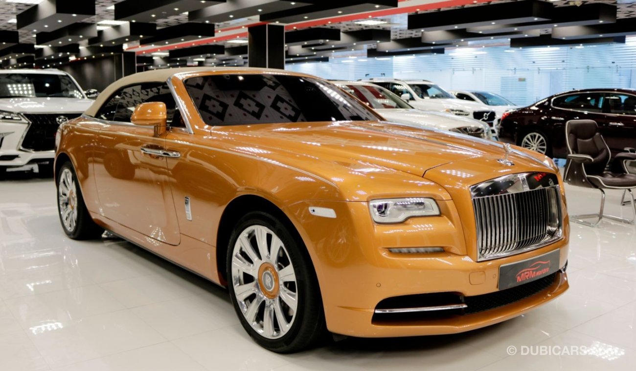 رولز رويس داون ROLLS ROYCE DAWN  VIP DROPHEAD COUPE  -2017-8500 KM-GCC SPECS -SHOWROOM CONDITION