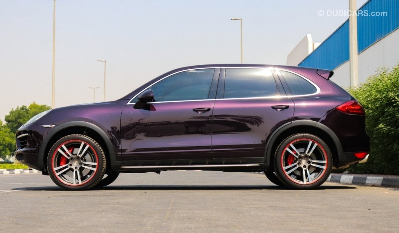 Porsche Cayenne Turbo / GCC Specifications