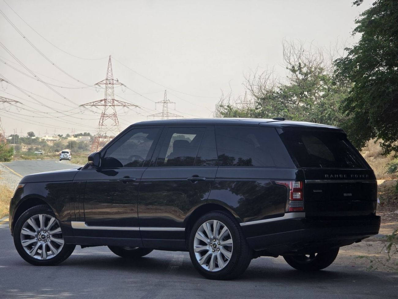 Land Rover Range Rover Supercharged 5.0L RANGE ROVER VOGUE SUPERCHARGED 2014 US GOOD CONDITION INSIDE OUT SIDE // FULL OPIT