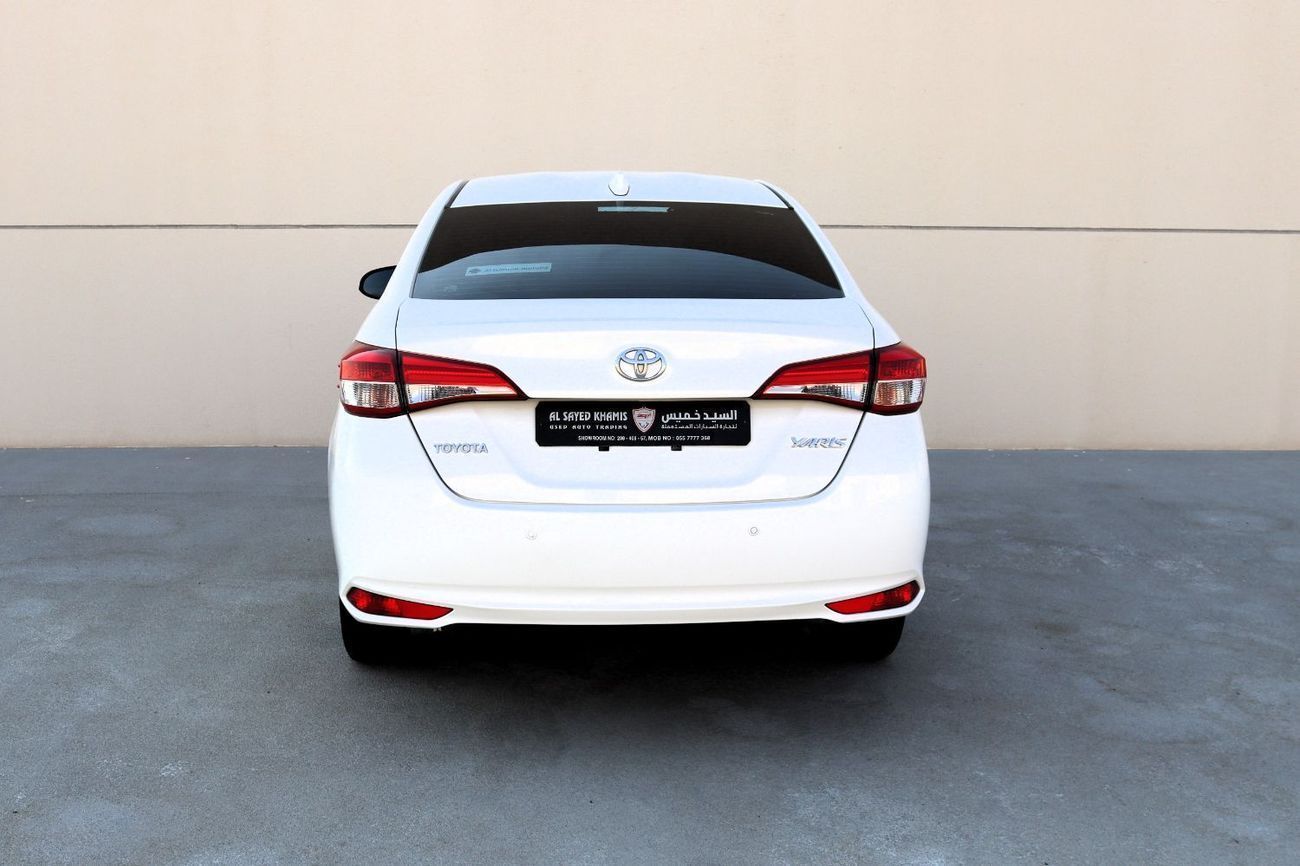 Toyota Yaris 2021 Toyota Yaris, GCC edition, in excellent condition, with no accidents, driving 83,000 kilometer