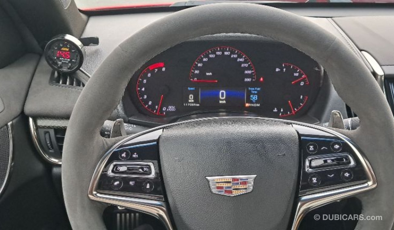 Cadillac ATS CADILLAC ATS V 2017 GCC  WARRANTY AL GHANDI , TOP OPTION NO ACCIDENT 100% NO REPAINT