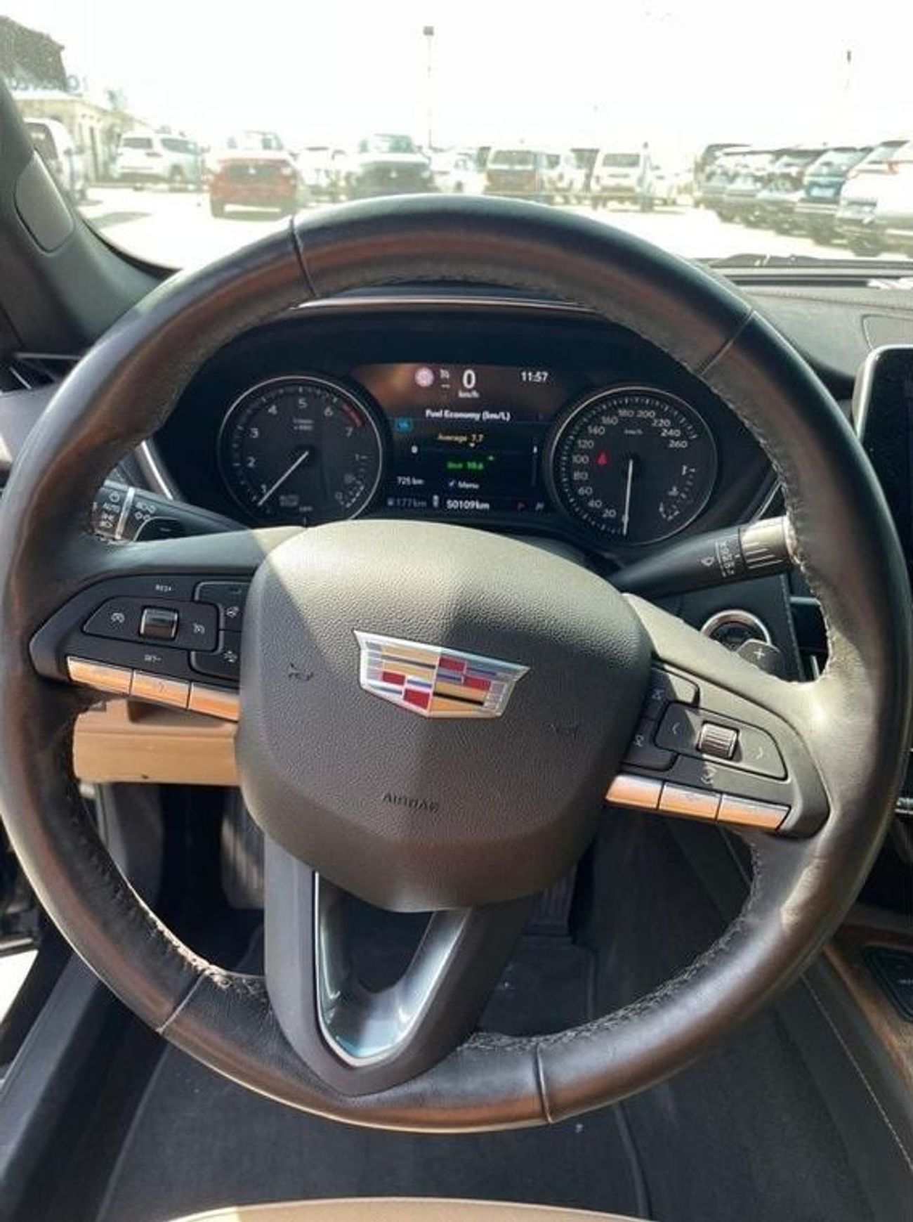 كاديلاك CT5 Cadillac CT5, Premium Luxury, GCC, 2020, V6, 3.0TT, dark moon metallic. Extended warranty until 2030