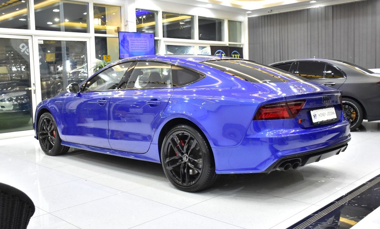 أودي S7 EXCELLENT DEAL for our Audi S7 Quattro TFSi ( 2016 Model ) in Blue Color GCC Specs