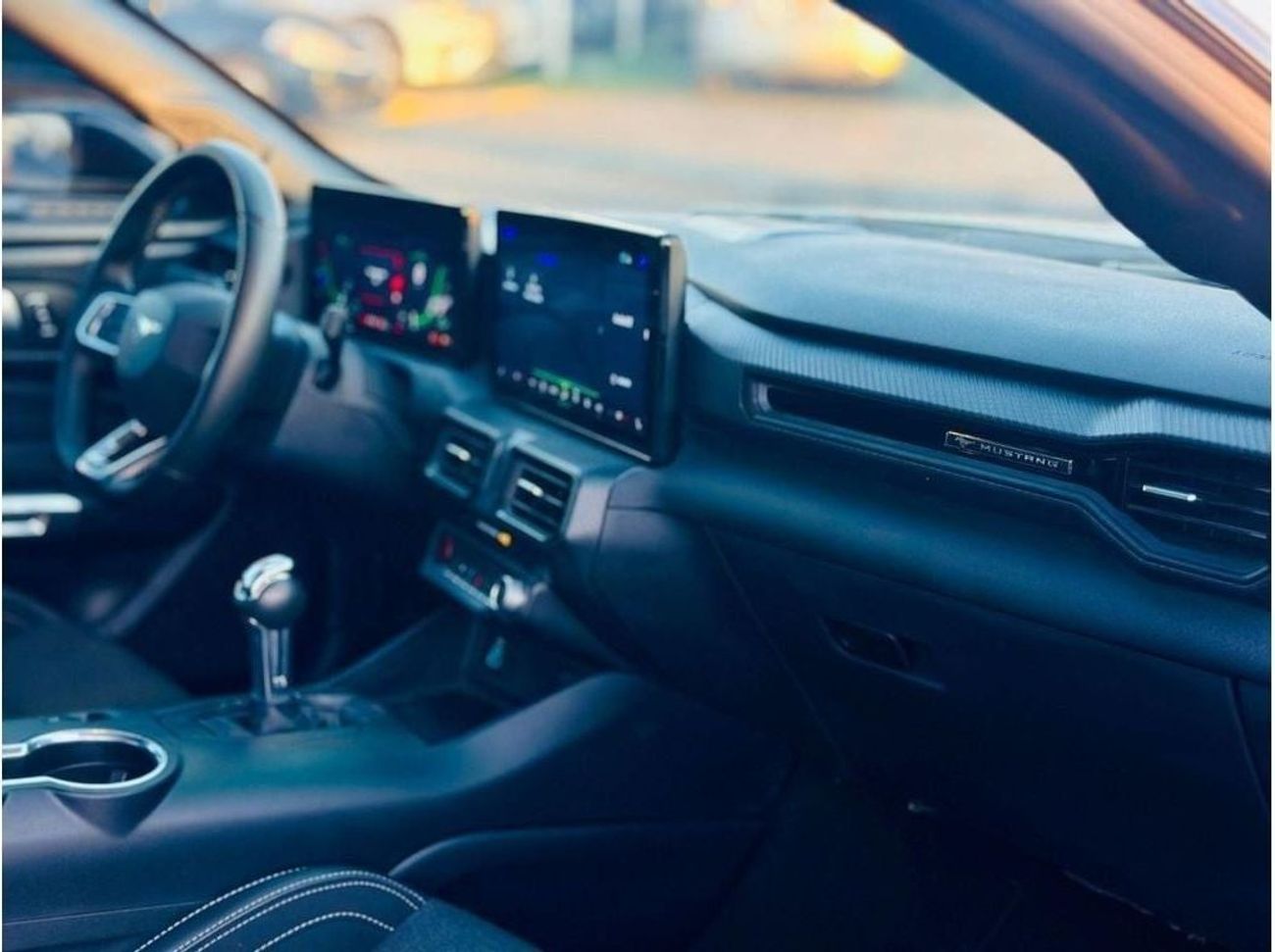 Ford Mustang EcoBoost 2.3L Coupe A/T | Monthly AED 2320/- | 0% DP | Original Seats | Remote Rev | # 03046