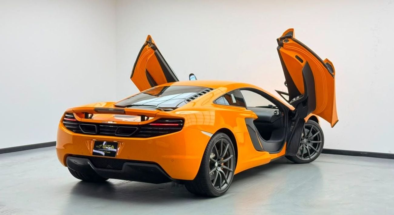 مكلارين MP4-12C STANDARD 2013 McLaren MP4-12C, Full McLaren and Dragon Racing Service History, GCC Specs