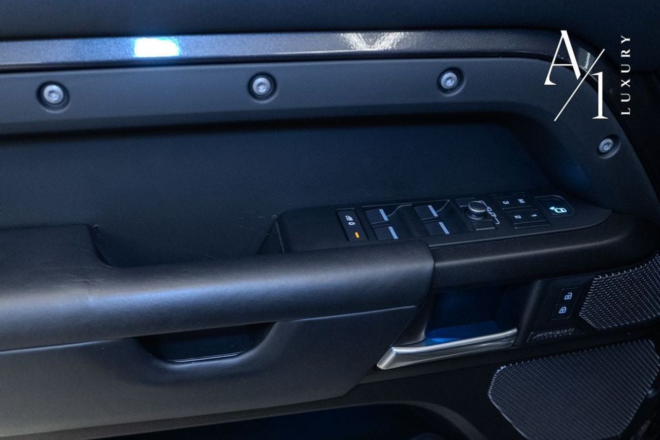 Land Rover Defender 110 P525 Carpathian Edition V8 2023 Land Rover Defender, Warranty, Carbon Fiber Package, Fully Loade