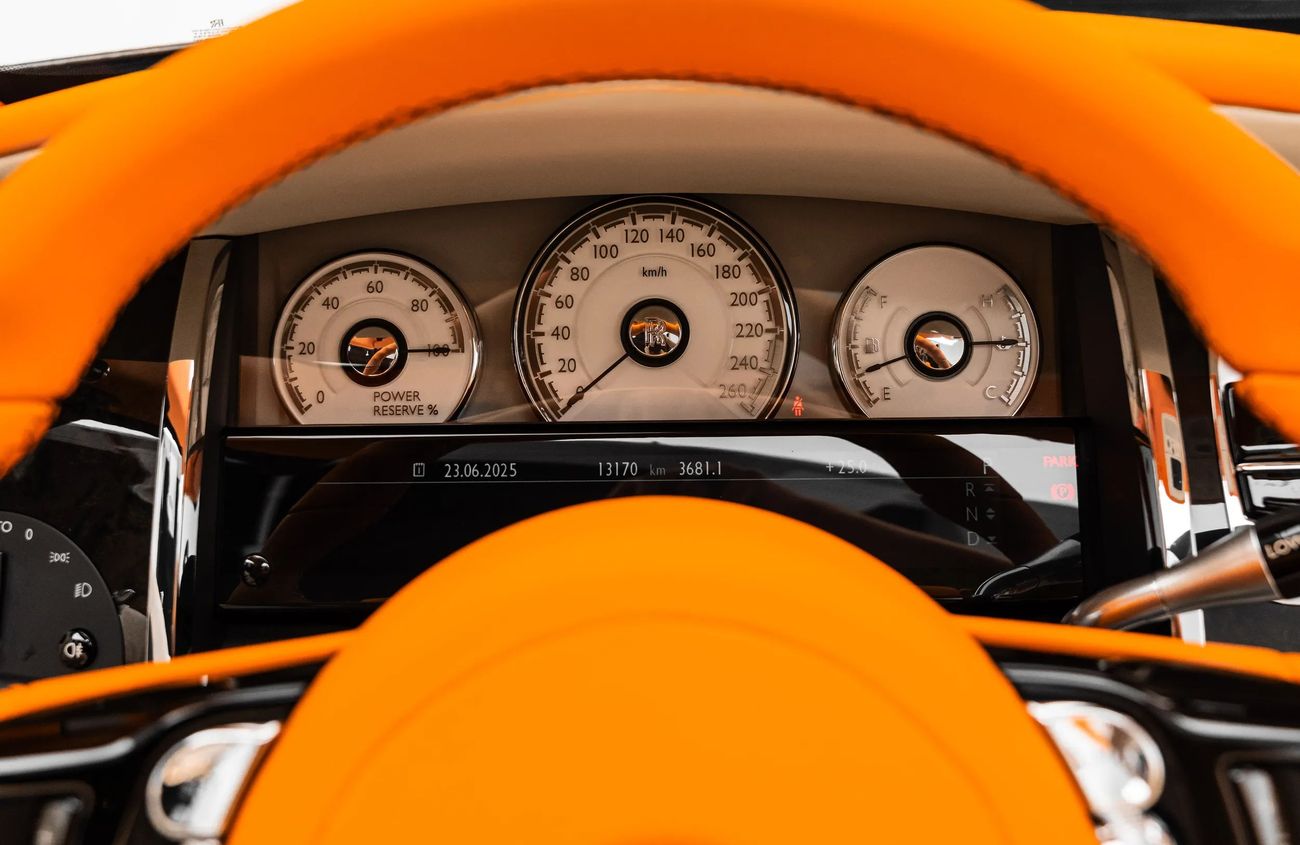 رولز رويس داون 6.6L V-12 Twin-Turbocharged Engine