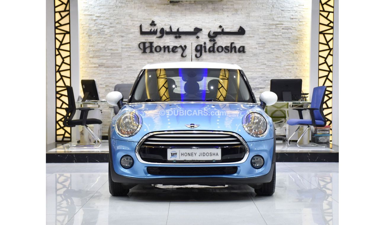 Mini Cooper EXCELLENT DEAL for our Mini Cooper ( 2015 Model ) in Blue Color GCC Specs