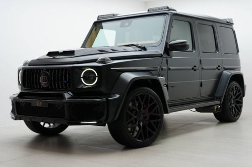 مرسيدس بنز G 63 AMG BRABUS G800 برابوس G800 وايدستار، برابوس الأصلية، حزمة ألياف الكربون الكاملة، زجاج خلفي، ستارلايت!!