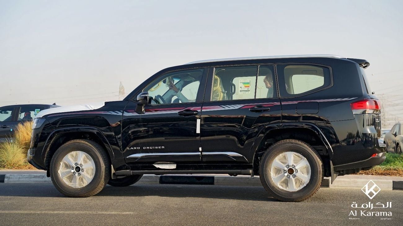 تويوتا لاند كروزر تويوتا لاند كروزر GXR سعة 3.5 لتر | خليجي | LC300 | سيارة دفع رباعي بشاحن توربيني مزدوج و7 مقاعد