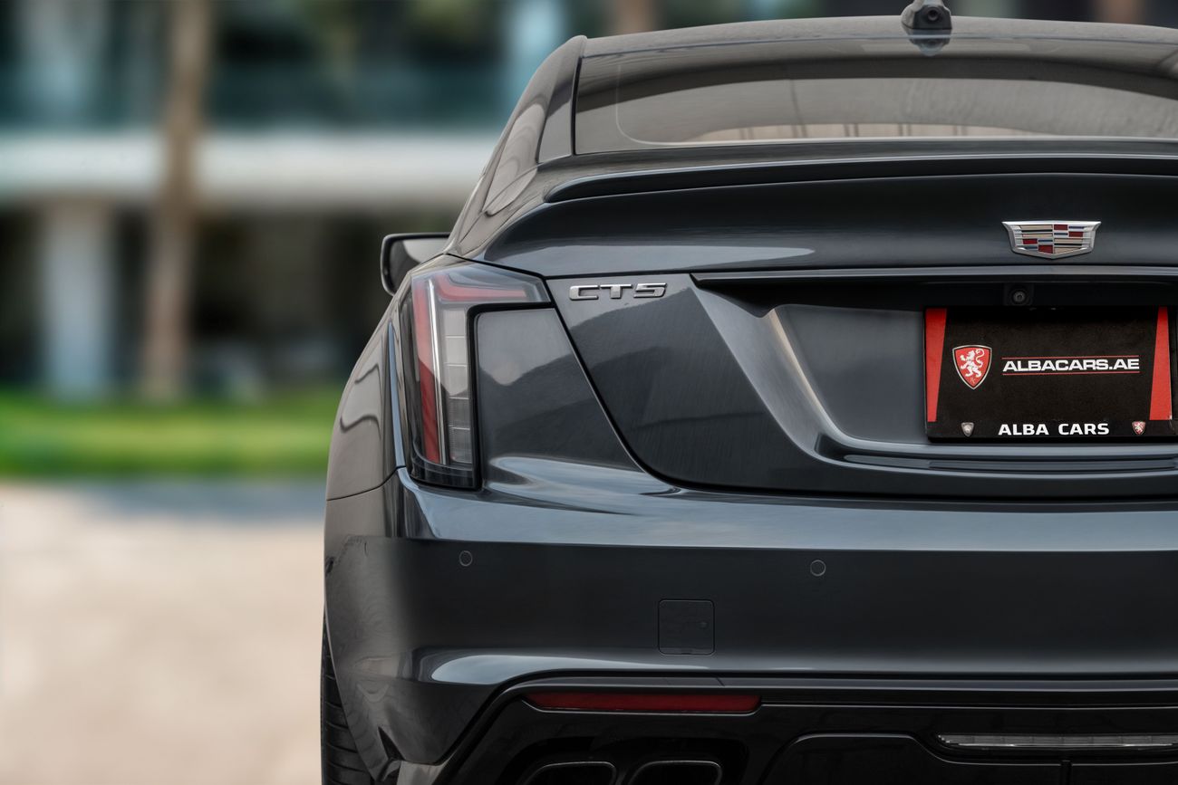 Cadillac CT5 CT5 V-Series Blackwing | Al Ghandi Warranty & Service Contract | 6,267 P.M | 0% Downpayment | CT5 V-