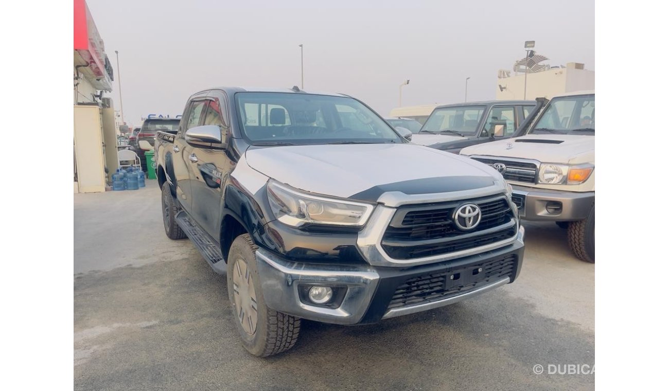 تويوتا هيلوكس TOYOTA HILUX DC DIESEL 2.4L 4x4 HI 6MT, 2022YM