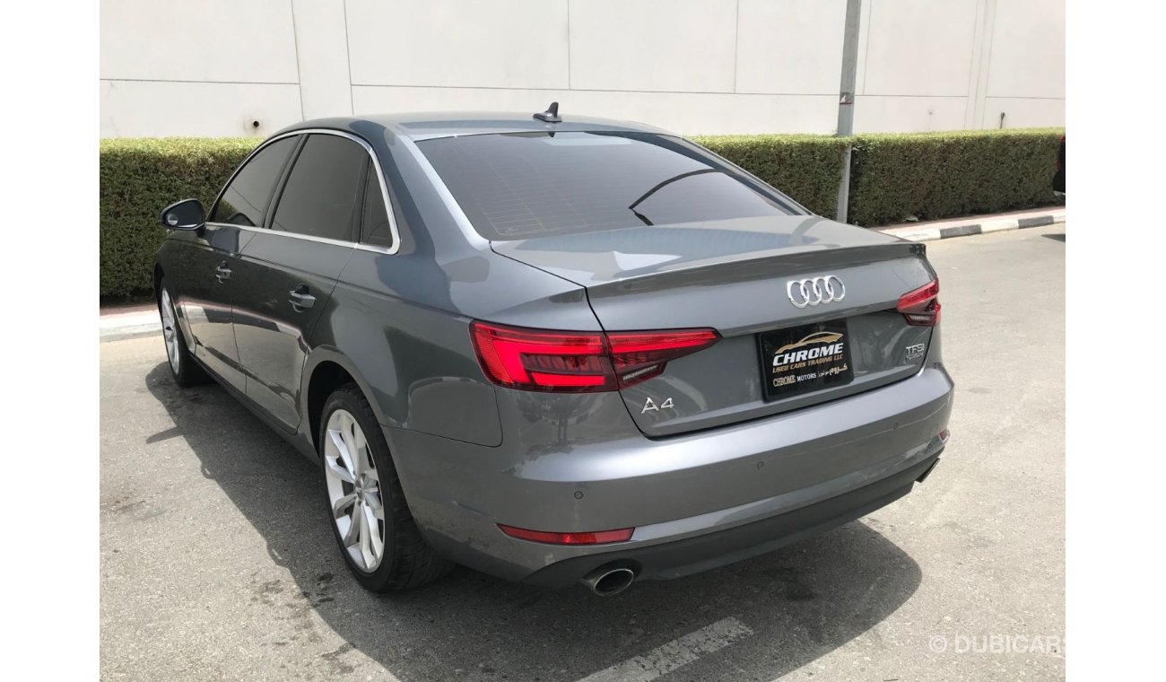 أودي A4 AUDI A4 TFSI QUATRO 2017  4CYLINDER 2.0 T  IN EXCENLENT CONDITION