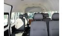 Toyota Hiace ACCIDENTS FREE - ORIGINAL PAINT - GCC - MANUAL GEAR - HIGH ROOF