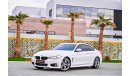 BMW 435i M Sport | 1,645 P.M | 0% Downpayment | Full Option | Immaculate Condition