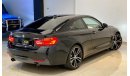 بي أم دبليو 440 2017 BMW 440i M Sport, 2022 BMW Warranty + Service Contract, Fully Loaded, Low KMs, GCC