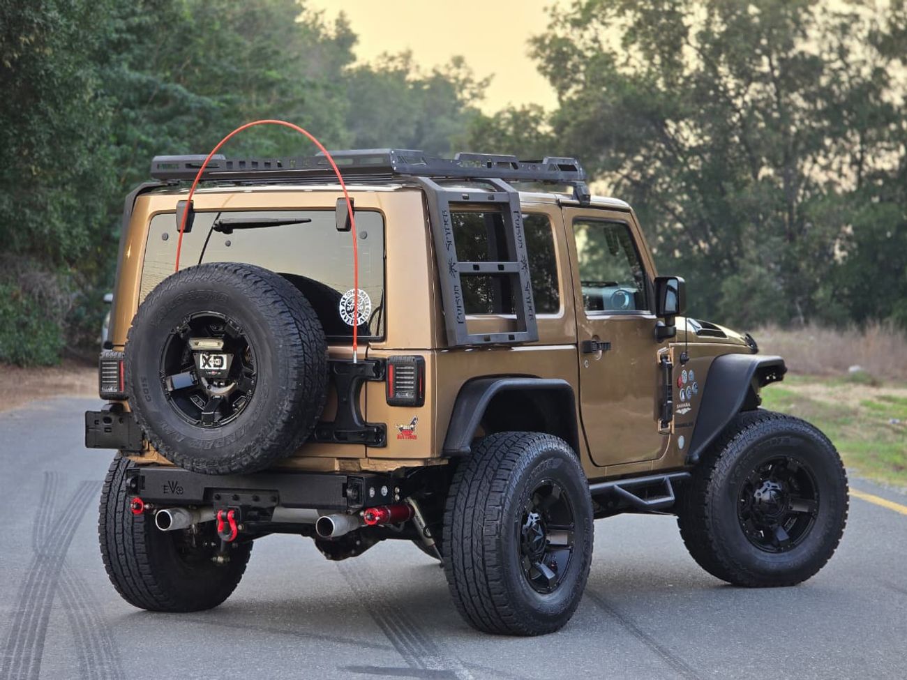 Jeep Wrangler Sahara 3.6L A/T JEEP WRANGLER SAHARA 2015 // GCC // ORGINAL PAINT // ACCIDENT FREE // 2 KEYS // PERF