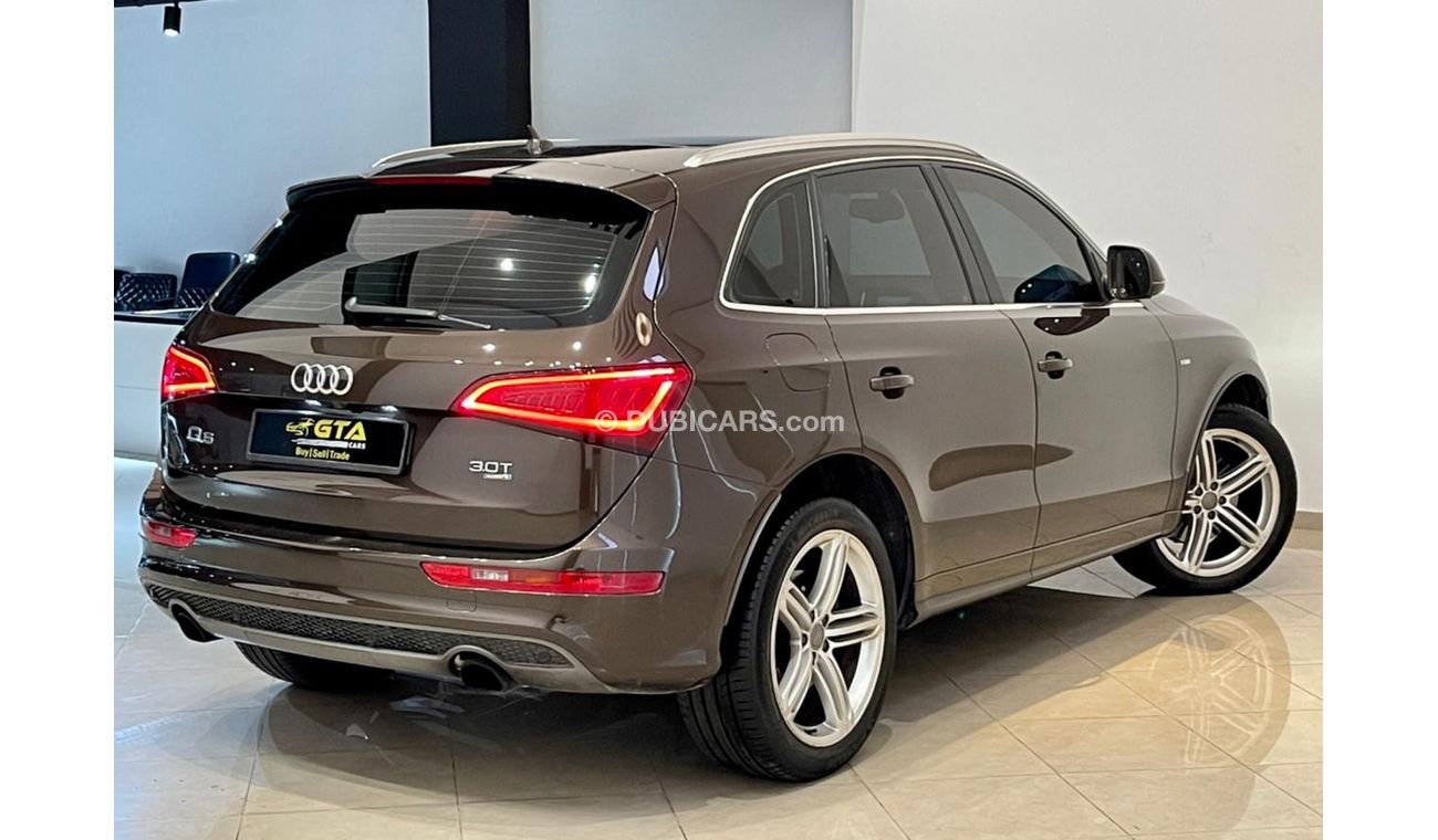 Audi Q5 2014 Audi Q5 S-Line 3.0TC, Service History, Warranty, GCC