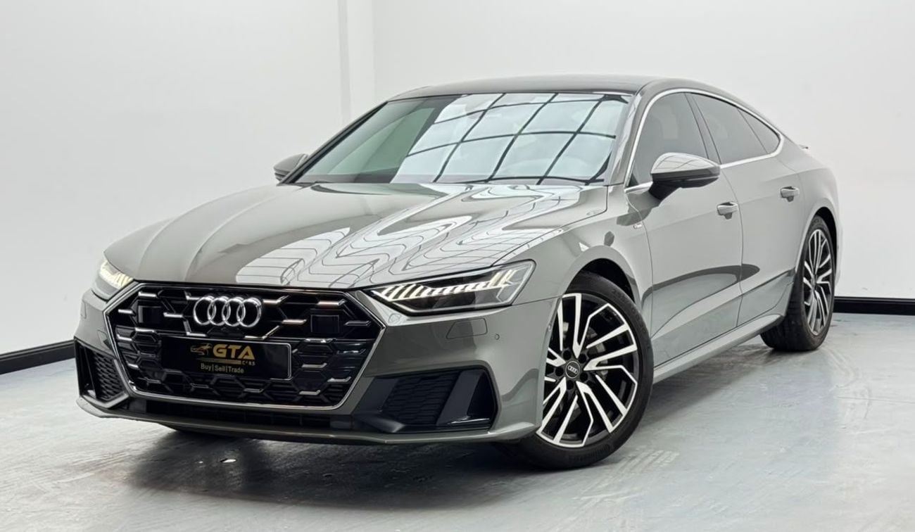 أودي A7 2024 Audi A7 45TFSI Progress Plus S-Line, 9/2029 Audi Warranty And Service Pack, GCC