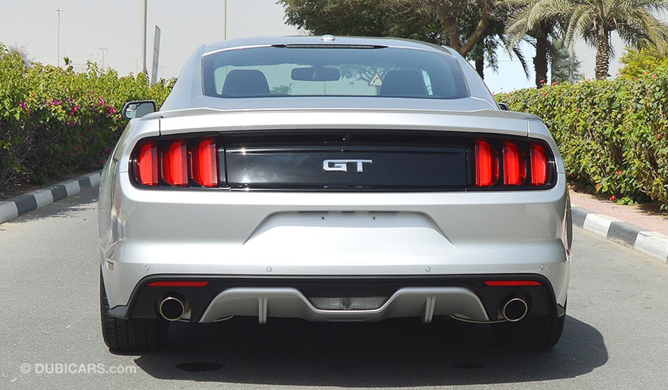 Ford Mustang GT PREMIUM+, 5.0 V8-GCC, 0km with 3Yrs or 100K km Warranty and 60K km Service at AL TAYER