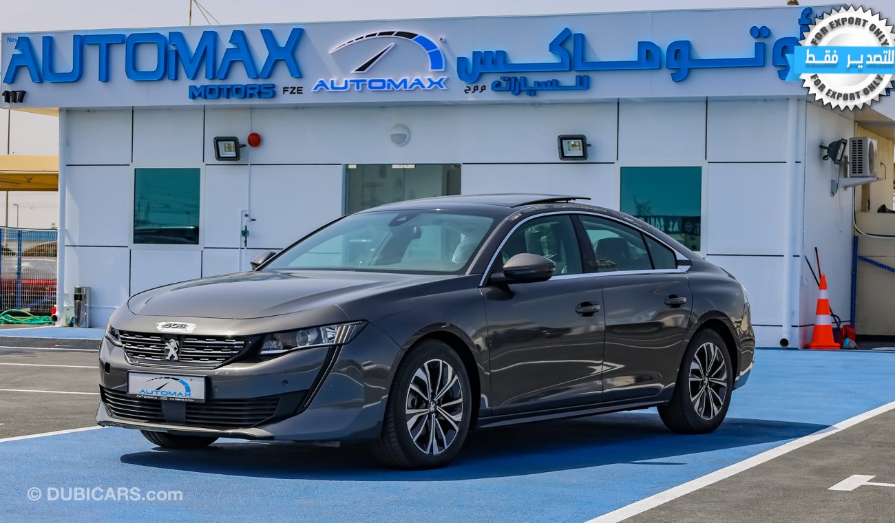 Peugeot 508 Allure , 1.6L Turbo , FWD , 2020 , 0Km ,(ONLY FOR EXPORT)