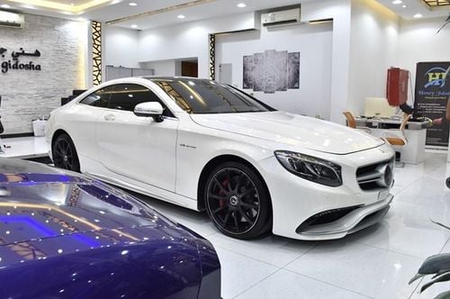 مرسيدس بنز S 63 AMG كوبيه EXCELLENT DEAL for our Mercedes Benz S63 AMG ( 2016 Model ) in White Color Canadian Specs