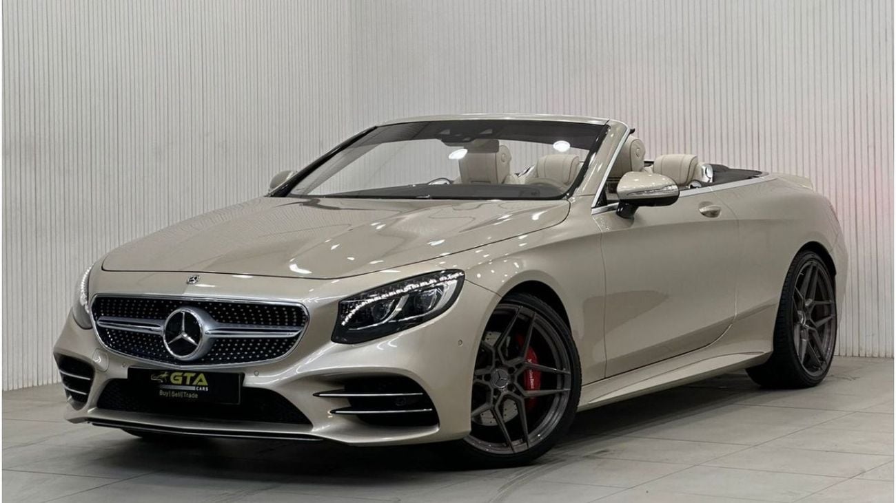 Mercedes-Benz S 560 Std 2019 Mercedes S560 Cabriolet Exclusive Edition,2024 Gargash Warranty + 2025 Gargash Service Cont