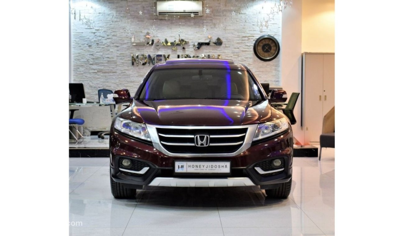 Honda Crosstour AMAZING Honda CrossTour 4WD TOURING 2014 Model!! in Maroon Color! GCC Specs
