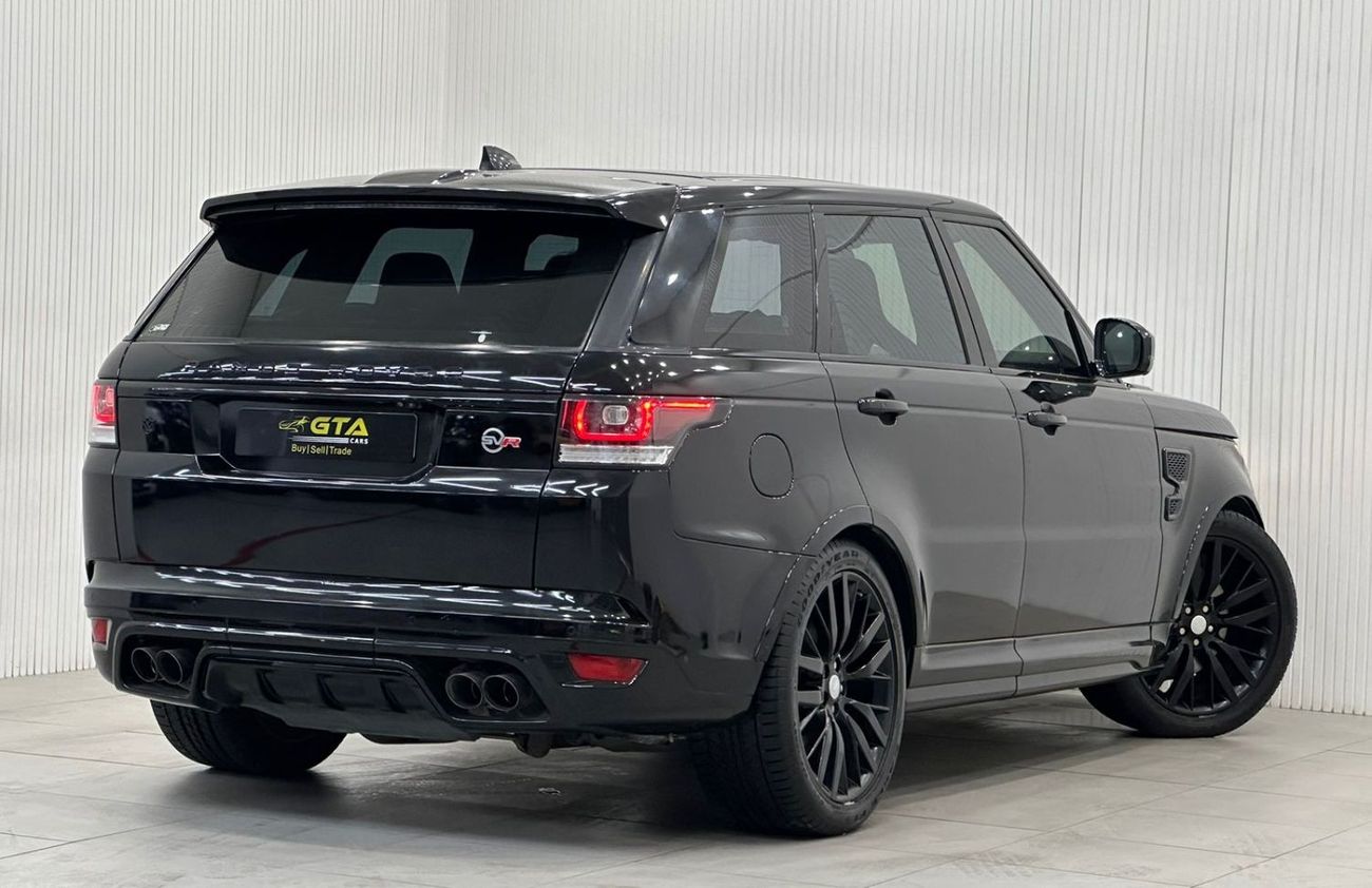 Land Rover Range Rover Sport 2017 Range Rover Sport SVR, One Year Warranty, Service History, GCC