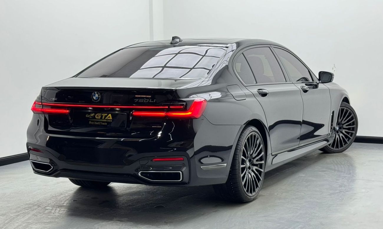 BMW 750Li xDrive 4.4L (530 HP) 2020 BMW 750Li xDrive M-Sport, Full Service History, 1 Year Warranty, GCC