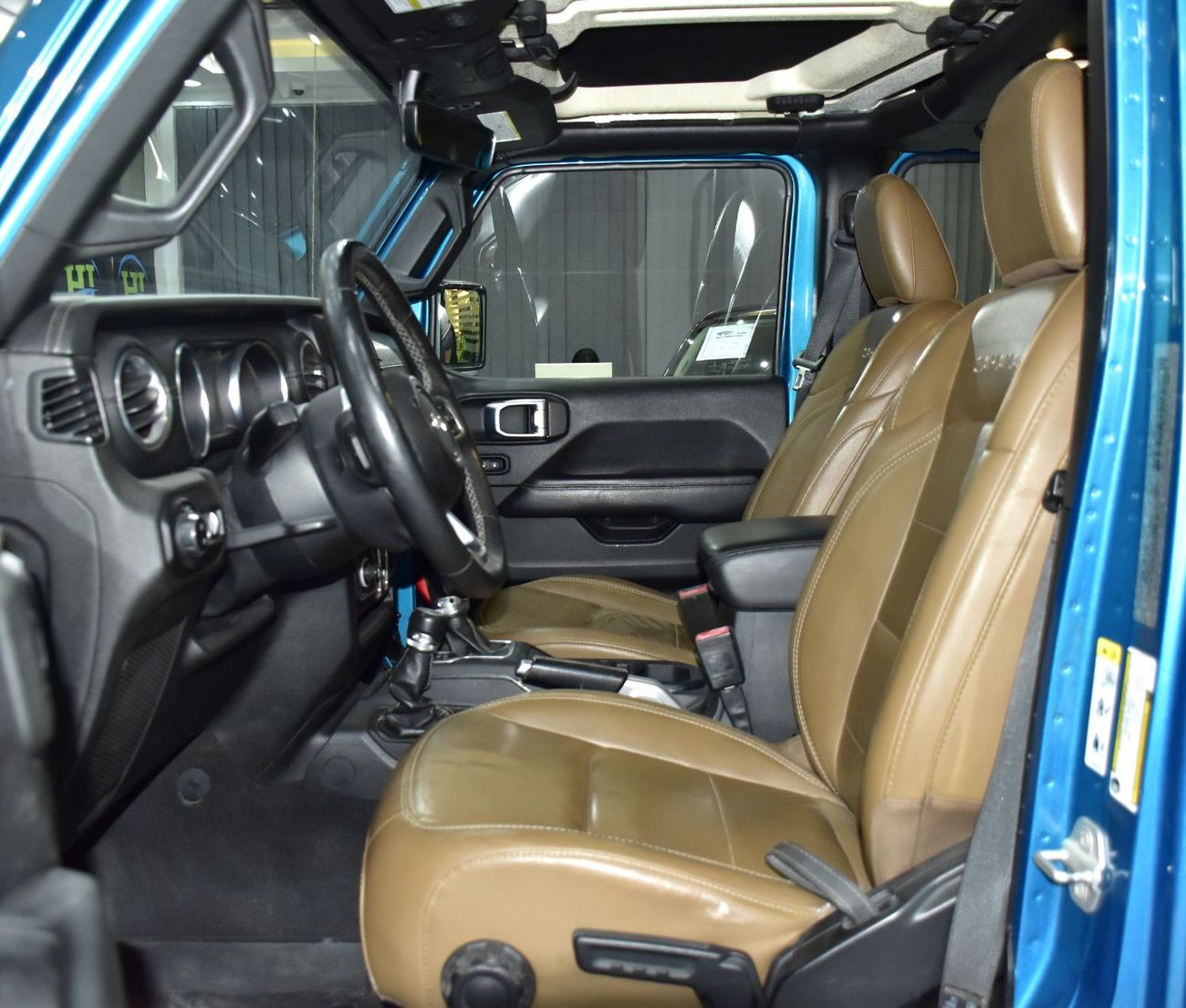 Jeep Wrangler EXCELLENT DEAL for our Jeep Wrangler Unlimited Sahara ( 2020 Model ) in Blue Color GCC Specs