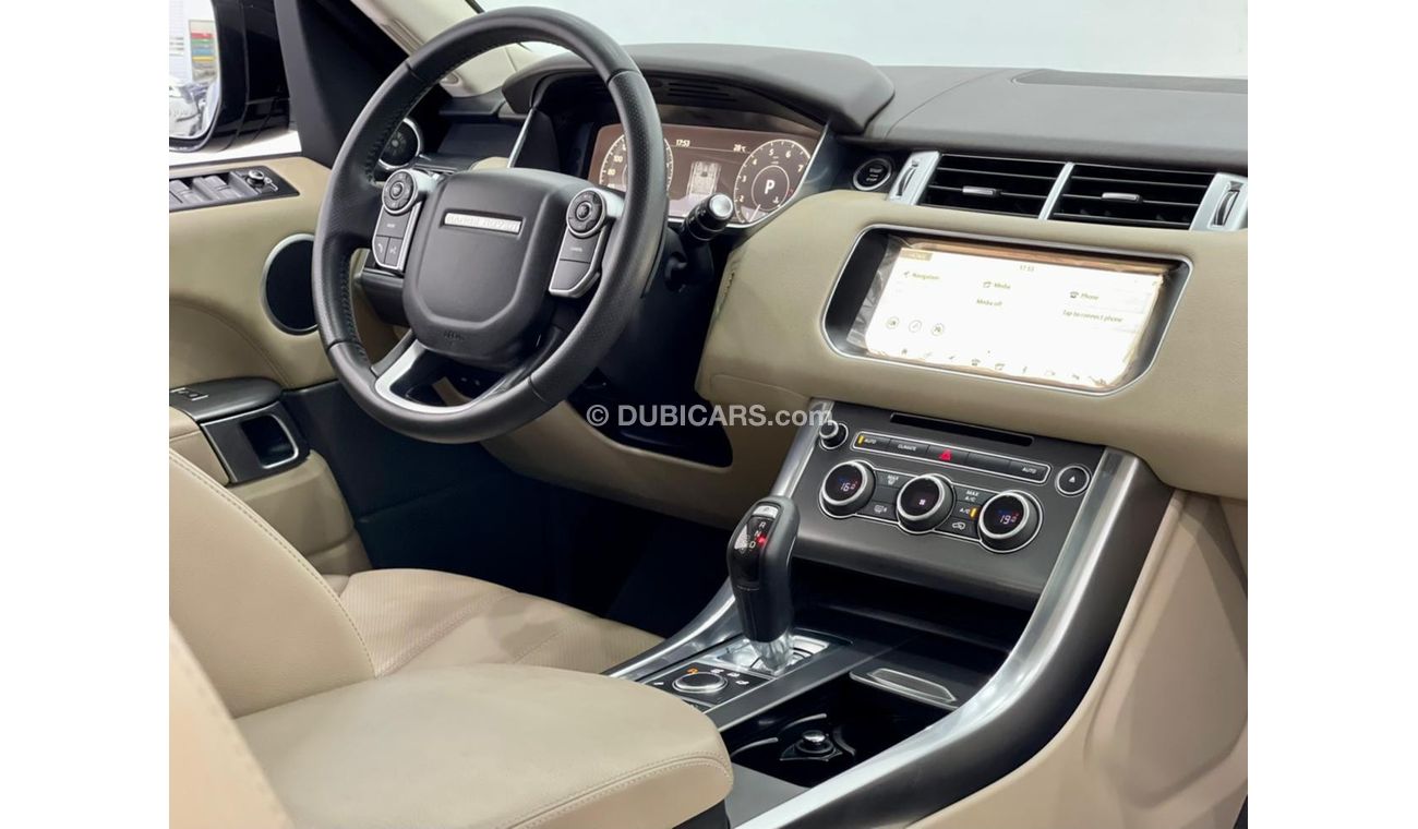 Land Rover Range Rover Sport 2017 Range Rover Sport SE Supercharged, Range Rover Warranty, Full Service History, GCC, Low Kms!