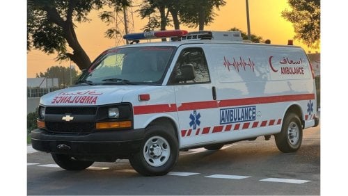 Chevrolet Express CHEVROLET EXPRESS 2016 GCC AMBULANCE FOR EXPORT