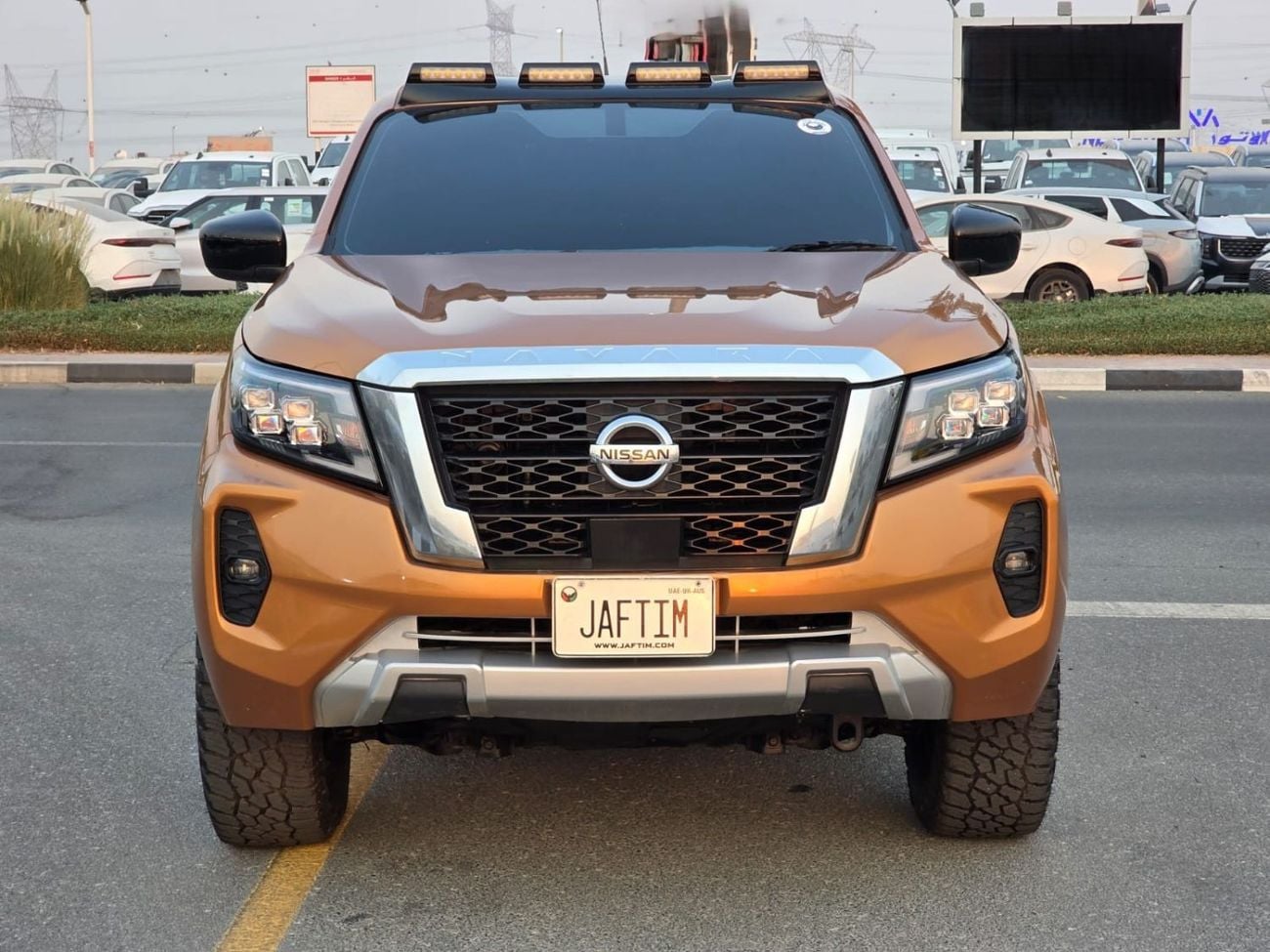 Nissan Navara 2022 | 2.3L DIESEL | AT | RHD | 4X4 SPORT WITH BASKET | ROOF TOP MOUNTED LED LIGHTS | DOWNHILL ASSIS
