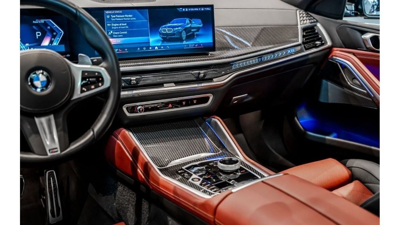 بي أم دبليو X6 2024 BMW X6 X-Drive 40i, 2027 BMW Warranty + 2029 Service Contract, Low KMs, GCC