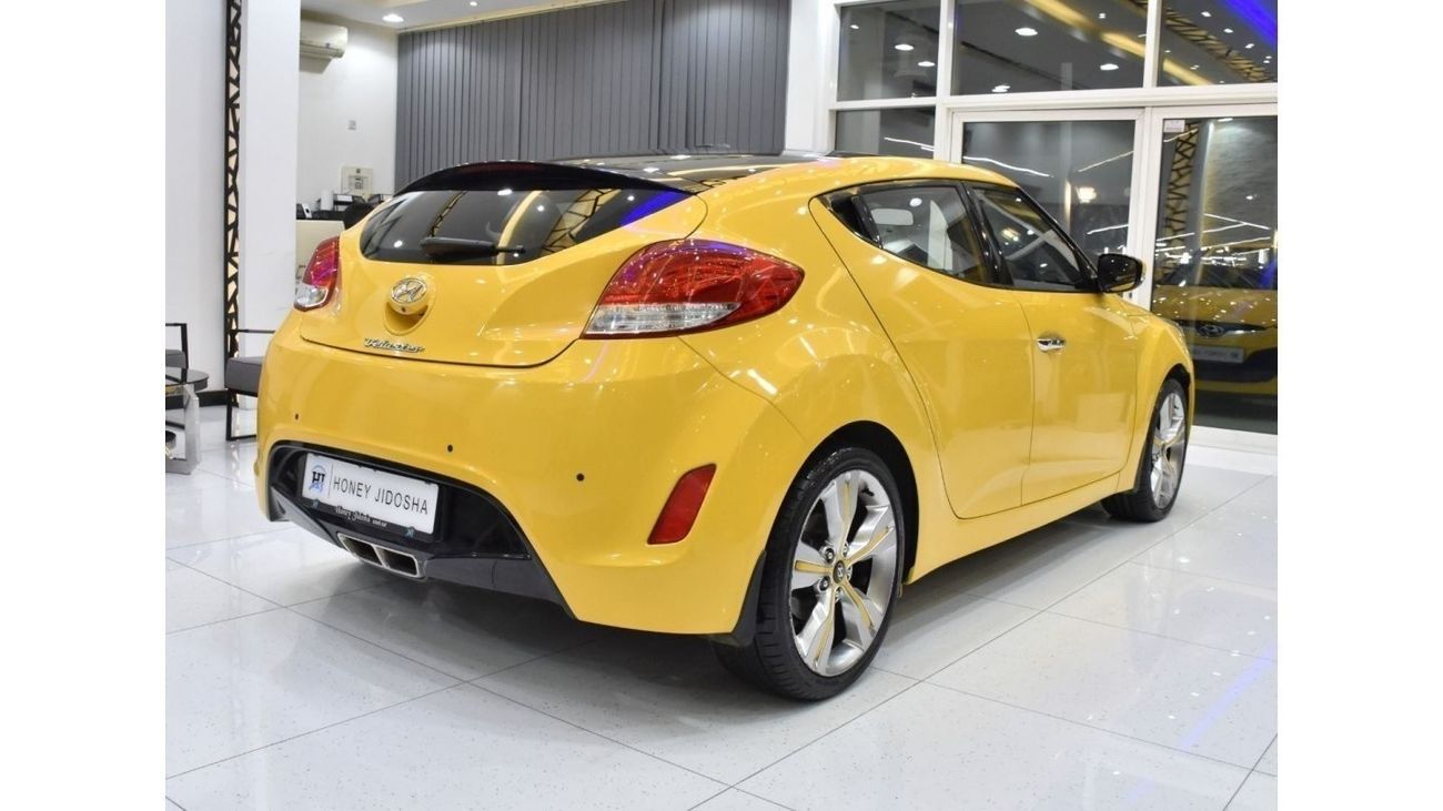 Hyundai Veloster EXCELLENT DEAL for our Hyundai Veloster ( 2015 Model ) in Yellow Color GCC Specs